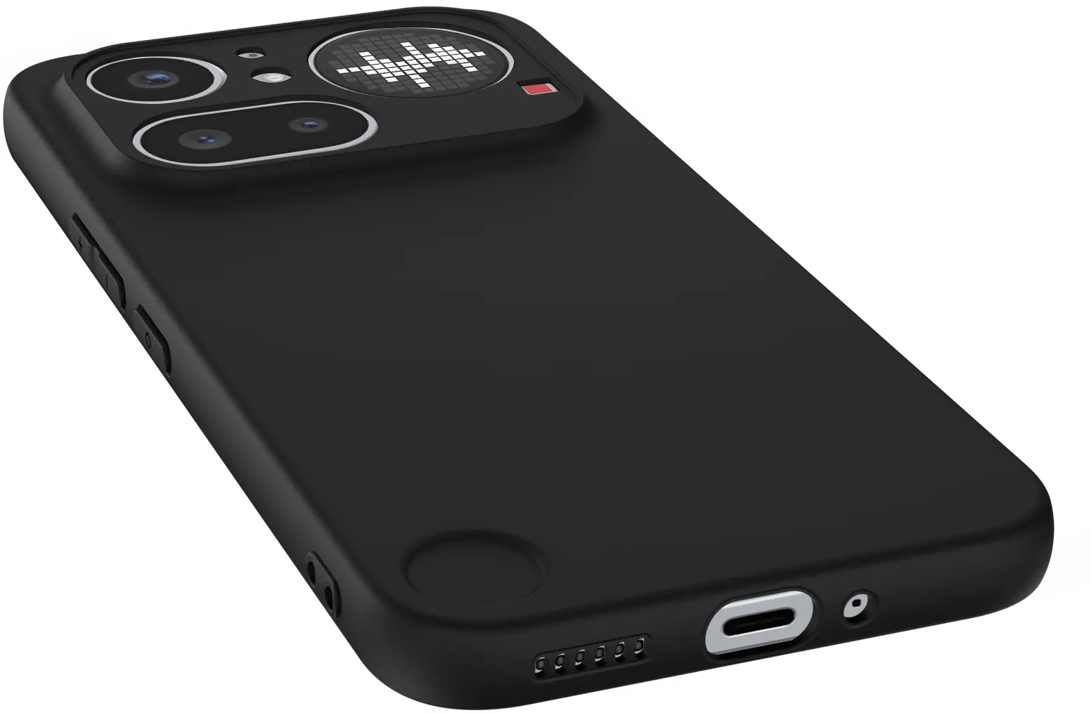 Nothing Phone 4a Pro Hoesje Dun TPU Back Cover Matte Zwart afbeelding 12