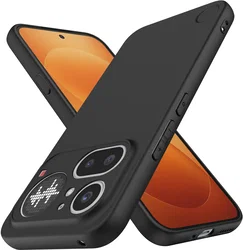Nothing Phone 4a Pro Hoesje Dun TPU Back Cover Matte Zwart afbeelding
