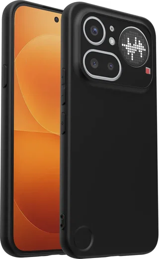 Nothing Phone 4a Pro Hoesje Dun TPU Back Cover Matte Zwart afbeelding 4