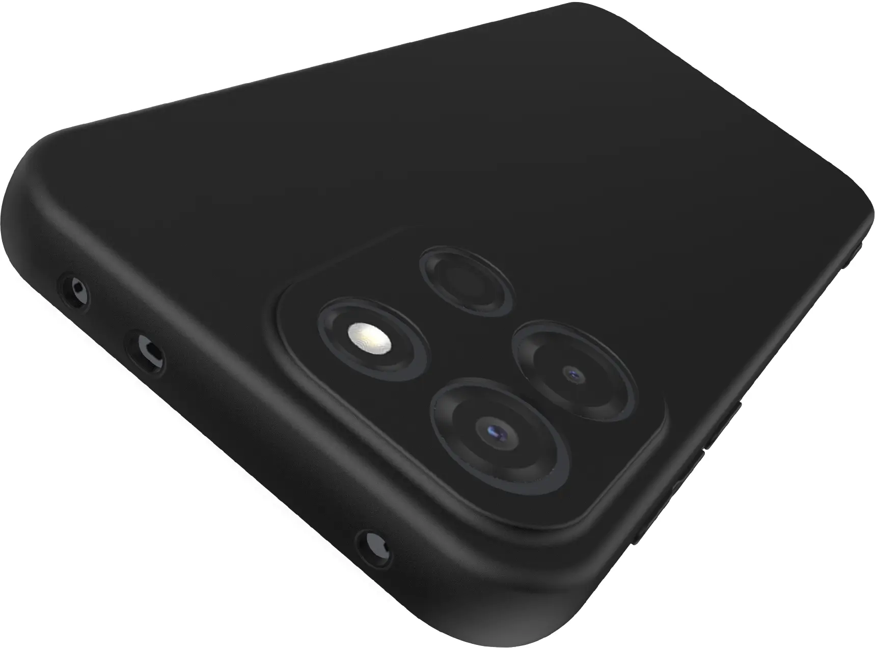 OnePlus Nord 6 Hoesje Dun TPU Back Cover Matte Zwart afbeelding 10