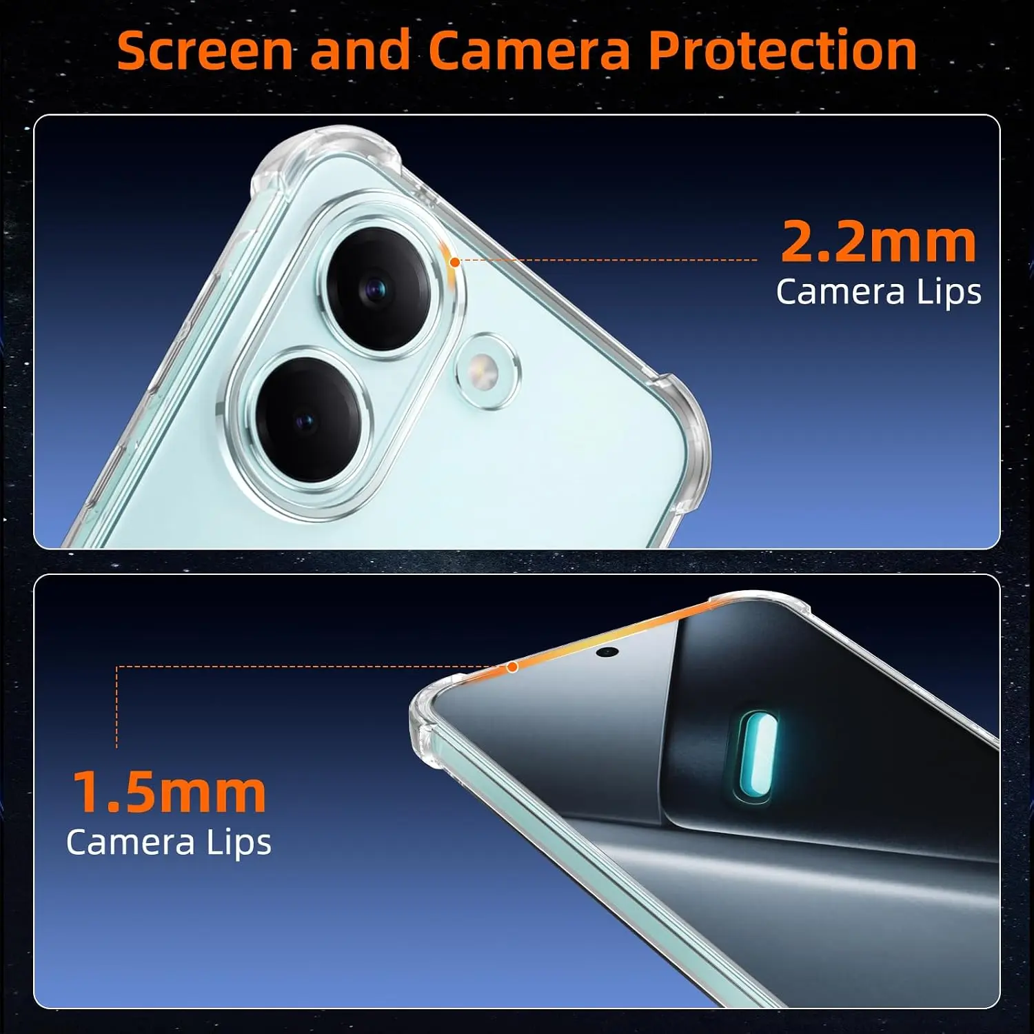 Xiaomi Poco X8 Pro Hoesje Schokbestendig en Dun TPU Back Cover Transparant afbeelding 8