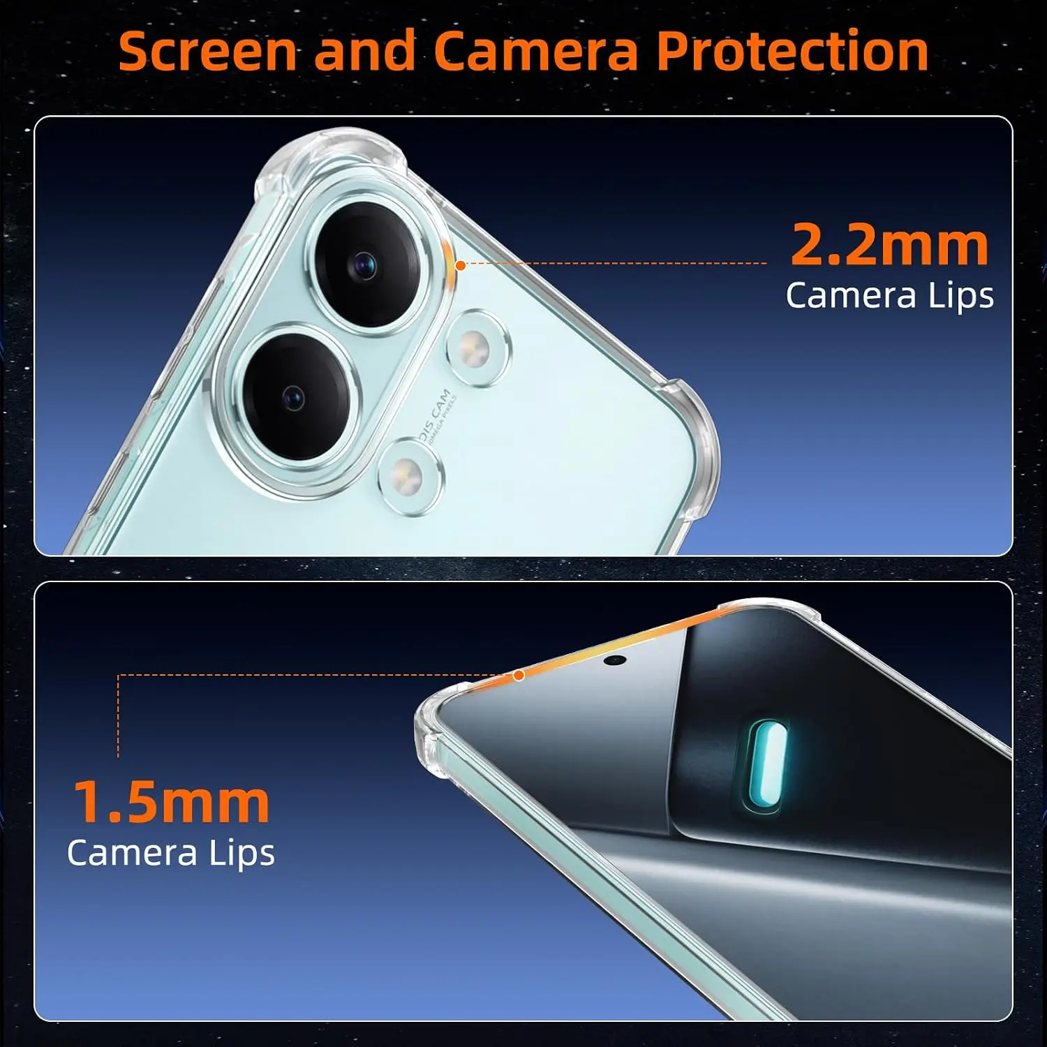 Xiaomi Poco X8 Pro Max Hoesje Schokbestendig en Dun TPU Back Cover Transparant afbeelding 8