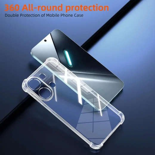 Xiaomi Poco X8 Pro Max Hoesje Schokbestendig en Dun TPU Back Cover Transparant afbeelding 9