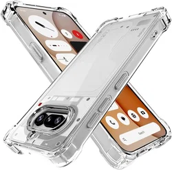 Nothing Phone (4a) Hoesje Schokbestendig en Dun TPU Back Cover Transparant afbeelding