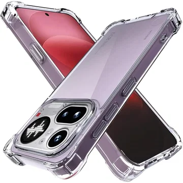 Nothing Phone (4a) Pro Hoesje Schokbestendig en Dun TPU Back Cover Transparant