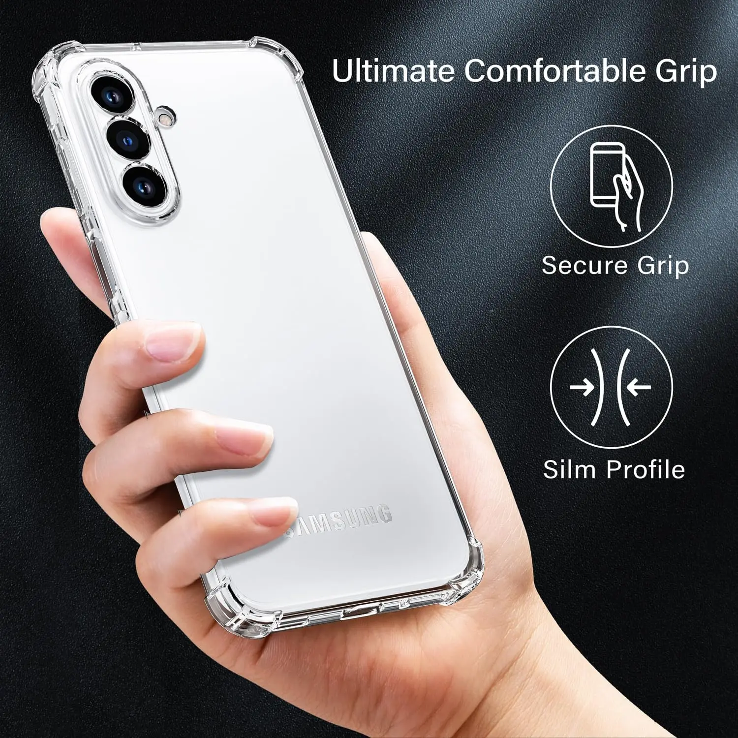 Oppo A6X Hoesje Schokbestendig en Dun TPU Back Cover Transparant afbeelding 7