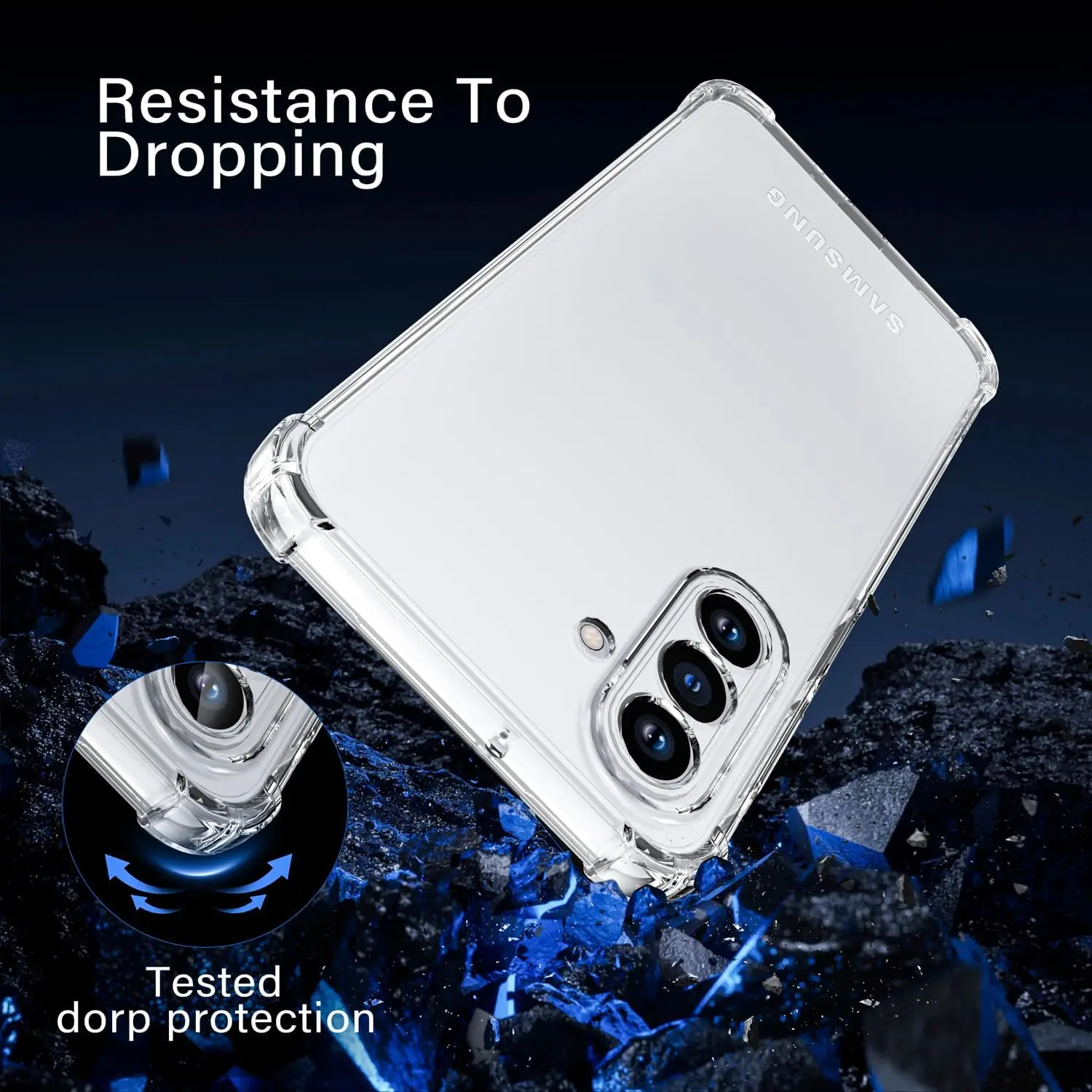 Oppo A6X Hoesje Schokbestendig en Dun TPU Back Cover Transparant afbeelding 6