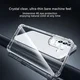 Oppo A6X Hoesje Schokbestendig en Dun TPU Back Cover Transparant afbeelding 2