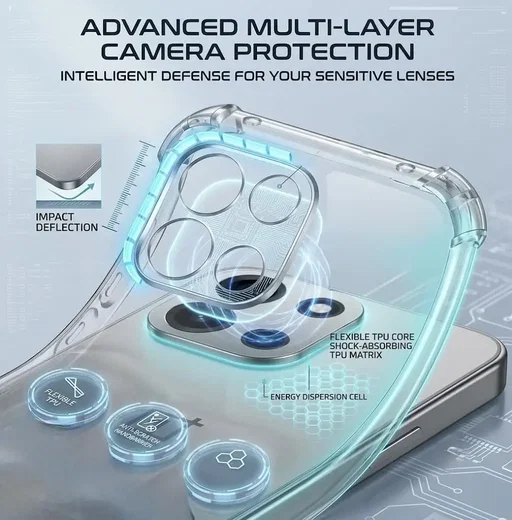 OnePlus Nord 6 Hoesje Schokbestendig en Dun TPU Back Cover Transparant afbeelding 9