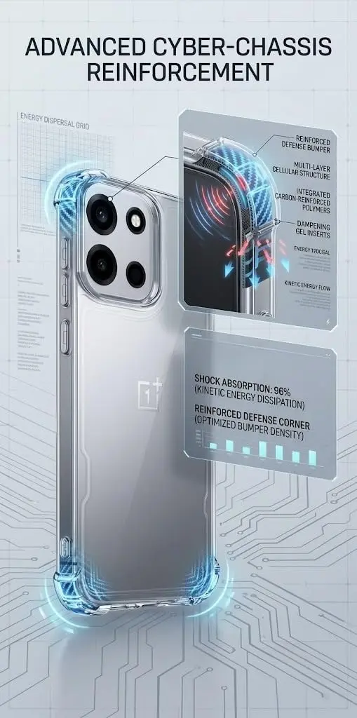 OnePlus Nord 6 Hoesje Schokbestendig en Dun TPU Back Cover Transparant afbeelding 11