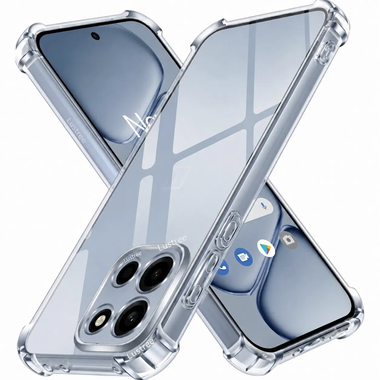 OnePlus Nord 6 Hoesje Schokbestendig en Dun TPU Back Cover Transparant afbeelding 1