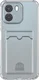Oppo A6x Hoesje Dun TPU met Pasjeshouder Back Cover Transparant afbeelding 5
