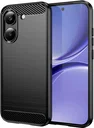 Xiaomi Poco X8 Pro Hoesje Geborsteld TPU Flexibele Back Cover Zwart