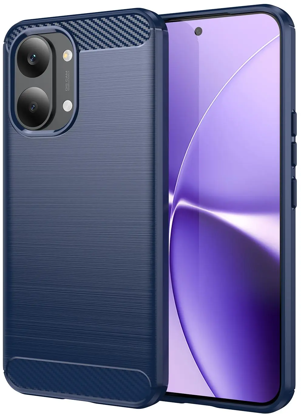 Xiaomi Poco X8 Pro Hoesje Geborsteld TPU Flexibele Back Cover Blauw afbeelding 1