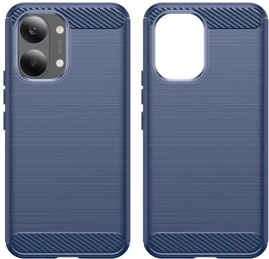 Xiaomi Poco X8 Pro Max Hoesje Geborsteld TPU Flexibele Back Cover Blauw afbeelding 2