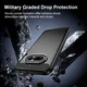Nothing Phone (4a) Hoesje Geborsteld TPU Flexibele Back Cover Zwart afbeelding 5