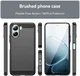 Oppo A6x Hoesje Geborsteld TPU Flexibele Back Cover Zwart afbeelding 9