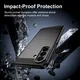 Samsung Galaxy A27 Hoesje Geborsteld TPU Flexibele Back Cover Zwart afbeelding 5