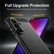 Samsung Galaxy A27 Hoesje Geborsteld TPU Flexibele Back Cover Zwart afbeelding 4
