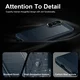 Samsung Galaxy A27 Hoesje Geborsteld TPU Flexibele Back Cover Blauw afbeelding 7