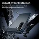 Samsung Galaxy A27 Hoesje Geborsteld TPU Flexibele Back Cover Blauw afbeelding 5
