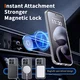 Motorola Moto G77 Hoesje Hard Back Cover met MagSafe Transparant afbeelding 8