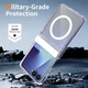 Samsung Galaxy Z Flip 8 Hoesje Hard Back Cover met MagSafe Transparant afbeelding 7