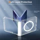 Samsung Galaxy Z Flip 8 Hoesje Hard Back Cover met MagSafe Transparant afbeelding 3