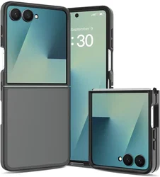 Samsung Galaxy Z Flip 8 Hoesje Back Cover Matte Zwart afbeelding