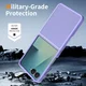 Samsung Galaxy Z Flip 8 Hoesje Back Cover Matte Paars afbeelding 5