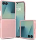 Samsung Galaxy Z Flip 8 Hoesje Back Cover Matte Roze