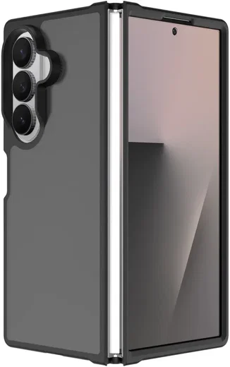 Samsung Galaxy Z Fold 8 Ultra Hoesje Back Cover Matte Zwart afbeelding 1