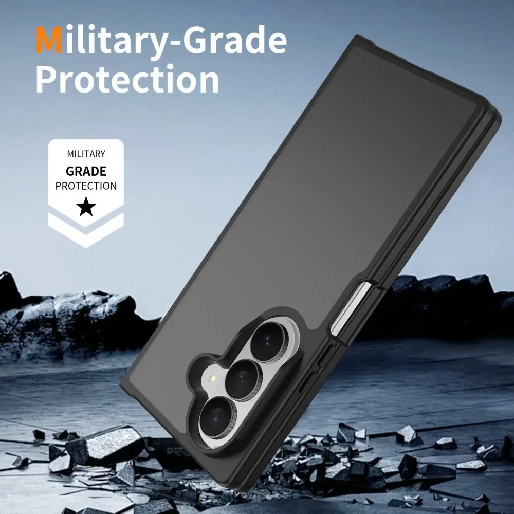 Samsung Galaxy Z Fold 8 Ultra Hoesje Back Cover Matte Zwart afbeelding 6