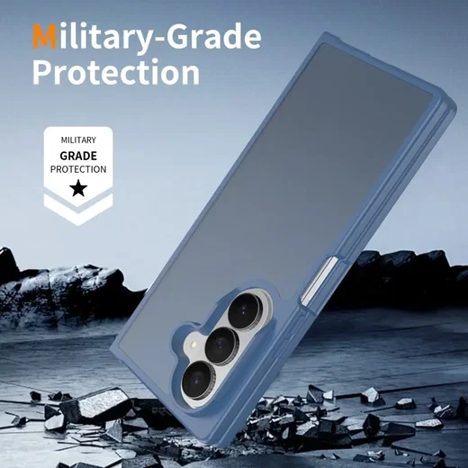 Samsung Galaxy Z Fold 8 Ultra Hoesje Back Cover Matte Blauw afbeelding 6
