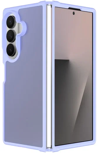 Samsung Galaxy Z Fold 8 Ultra Hoesje Back Cover Matte Paars afbeelding 1