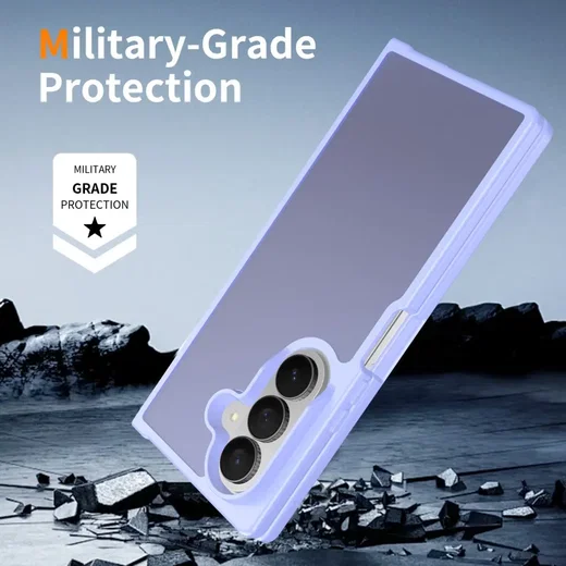 Samsung Galaxy Z Fold 8 Ultra Hoesje Back Cover Matte Paars afbeelding 6