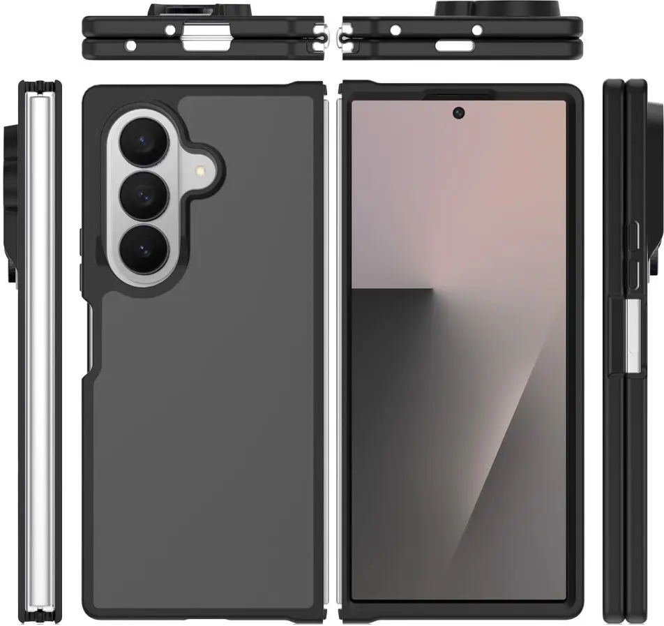 Samsung Galaxy Z Fold 8 Ultra Hoesje Back Cover Matte Paars afbeelding 8