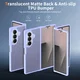 Samsung Galaxy Z Fold 8 Ultra Hoesje Back Cover Matte Paars afbeelding 2