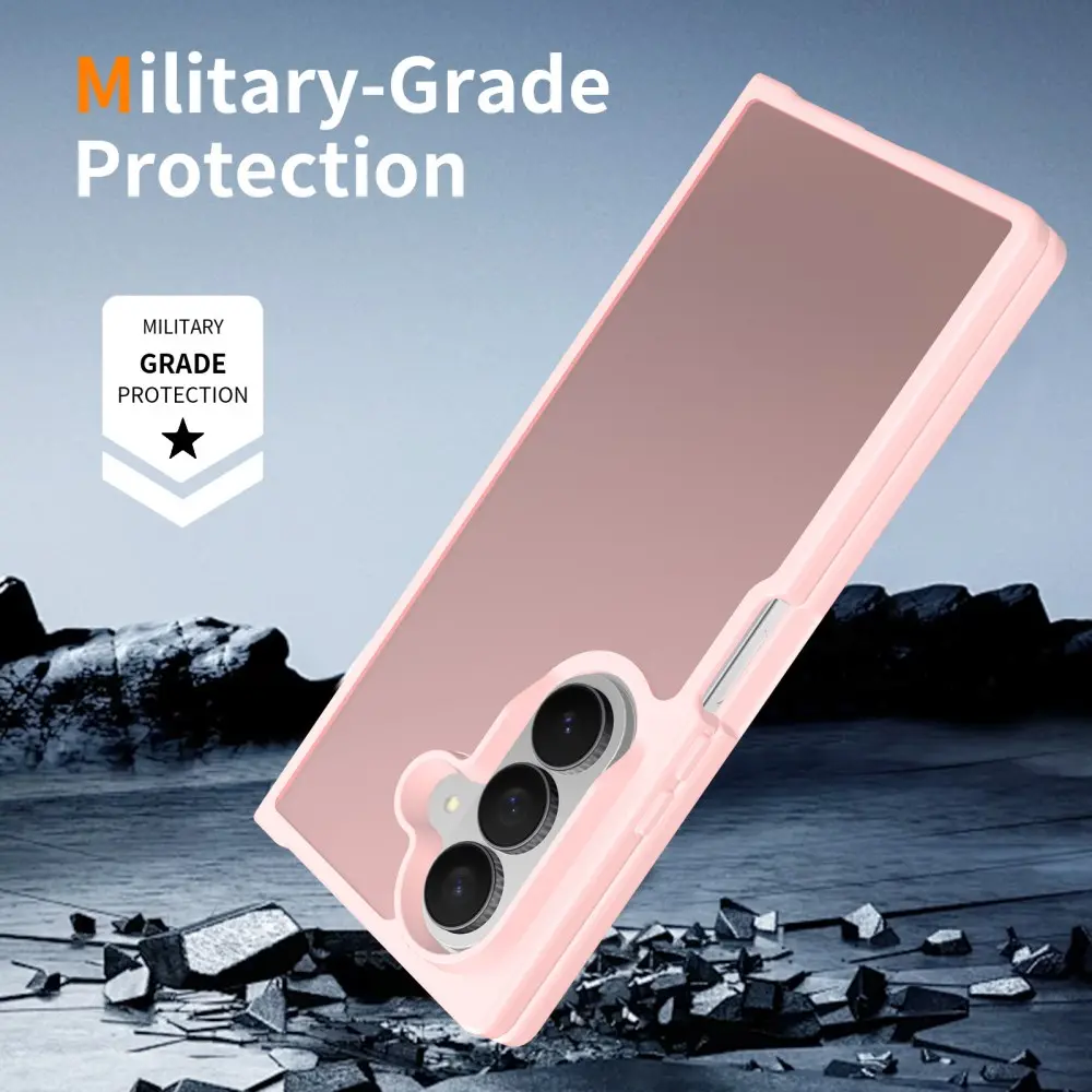 Samsung Galaxy Z Fold 8 Ultra Hoesje Back Cover Matte Roze afbeelding 6