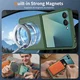Samsung Galaxy Z Flip 8 Hybrid Hoesje met MagSafe Back Cover Matte Groen afbeelding 5