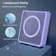 Samsung Galaxy Z Flip 8 Hybrid Hoesje met MagSafe Back Cover Matte Paars afbeelding 4