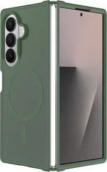 Samsung Galaxy Z Fold 8 Ultra Hybrid Hoesje met MagSafe Back Cover Matte Groen afbeelding