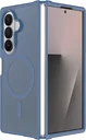 Samsung Galaxy Z Fold 8 Ultra Hybrid Hoesje met MagSafe Back Cover Matte Blauw