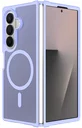 Samsung Galaxy Z Fold 8 Ultra Hybrid Hoesje met MagSafe Back Cover Matte Paars