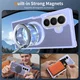 Samsung Galaxy Z Fold 8 Ultra Hybrid Hoesje met MagSafe Back Cover Matte Paars afbeelding 8