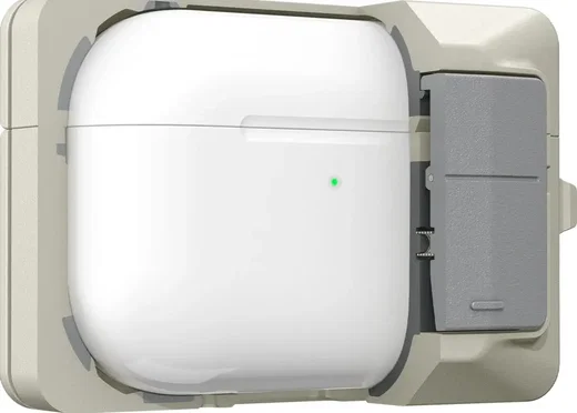 Spigen Classic LS AirPods Pro 3 (2025) Hoesje Schokbestendig met Koord Beige afbeelding 16