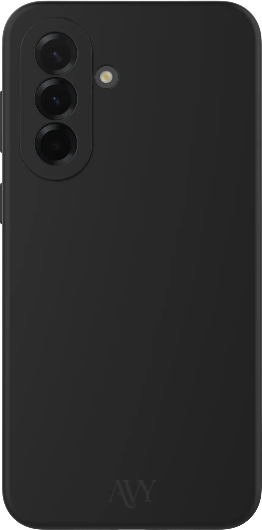 AVY Samsung Galaxy A37 Hoesje Liquid Silicone met MagSafe Zwart afbeelding 1