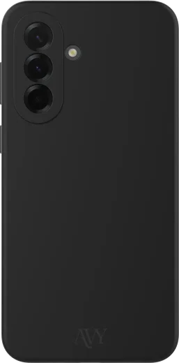 AVY Samsung Galaxy A37 Hoesje Liquid Silicone met MagSafe Zwart afbeelding 1
