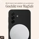 AVY Samsung Galaxy A37 Hoesje Liquid Silicone met MagSafe Zwart afbeelding 7