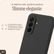 AVY Samsung Galaxy A37 Hoesje Liquid Silicone met MagSafe Zwart afbeelding 8